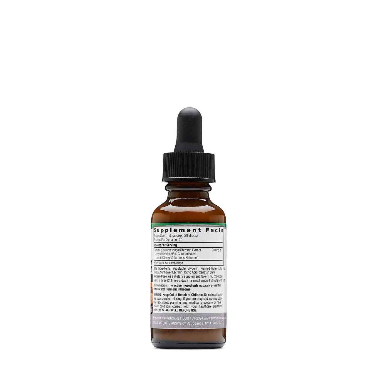 Nature's Answer Turmeric-3 Liquid, 1-Fluid Ounce | Supports Joints