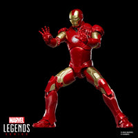 Thumbnail for Marvel Legends Series Iron Man Mark III, Iron Man Movie Collectible 6-Inch Scale Action Figure Toy