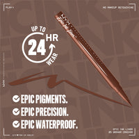 Thumbnail for NYX PROFESSIONAL MAKEUP Epic Ink Liner, Waterproof Liquid Eyeliner with Vegan Formula - Graham Cracker (Light Brown Matte)