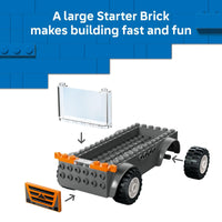 Thumbnail for LEGO City Motorcycle Transporter Building Toy for Boys & Girls - Pretend Play Set for Preschool Kids, Ages 4+ - Flatbed Truck Toy W/2 Toy Motorcycles & 2 Minifigures - Gift Idea for Birthdays - 60491