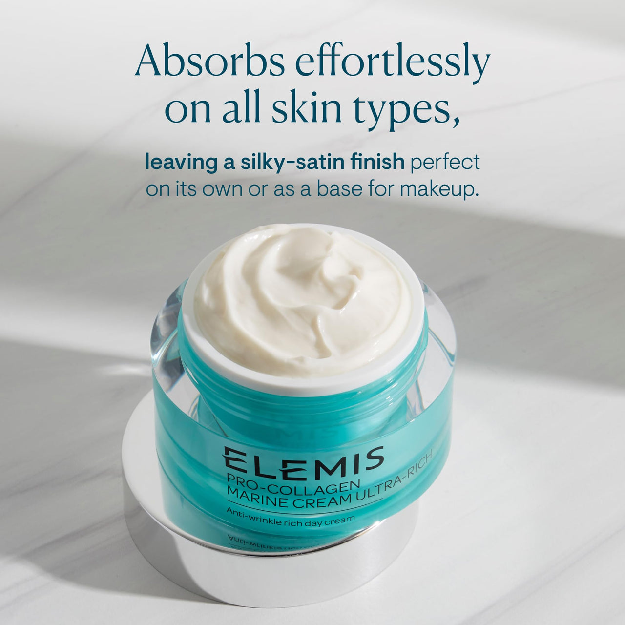 ELEMIS Pro-Collagen Marine Cream Ultra Rich 50ml – Deeply Hydrating Anti-Wrinkle Cream for Dry Skin, Firms, Smooths and Nourishes Dry Skin