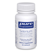 Thumbnail for Pure Encapsulations Selenium - 200 mcg - for Healthy Cellular Function, Immune System & Antioxidant Defenses - Mineral Supplement - Vegan & Gluten Free - 60 Capsules