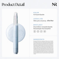 Thumbnail for Nature Republic HONEY MELTING LIP GLITTER & PLUMPING (15 CRYSTAL SPARKLE) SOFT LIP STICK Hydrating&Moisturizing clear Gloss,Volumizing formula & Sheer tint, Shine Glimmer Finish