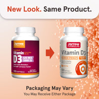 Thumbnail for Jarrow Formulas Vitamin D3 125 mcg (5000 IU) - 100 Servings (Softgels) - Bone Health, Immune Support & Calcium Metabolism Support - Vitamin D Supplement - D3 Vitamins - 5000 IU Vitamin D - Gluten Free