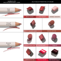 Thumbnail for LAURA GELLER NEW YORK Jelly Balm Moisturizing Tinted Lip Color - Very Black Cherry - Hydrating Vitamin E - Semi-Shine Finish