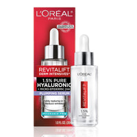 Thumbnail for L'Oreal Paris Revitalift 1.5% Pure Hyaluronic Acid Face Serum, Hydrate & Reduce Wrinkles, Fragrance Free 1 oz