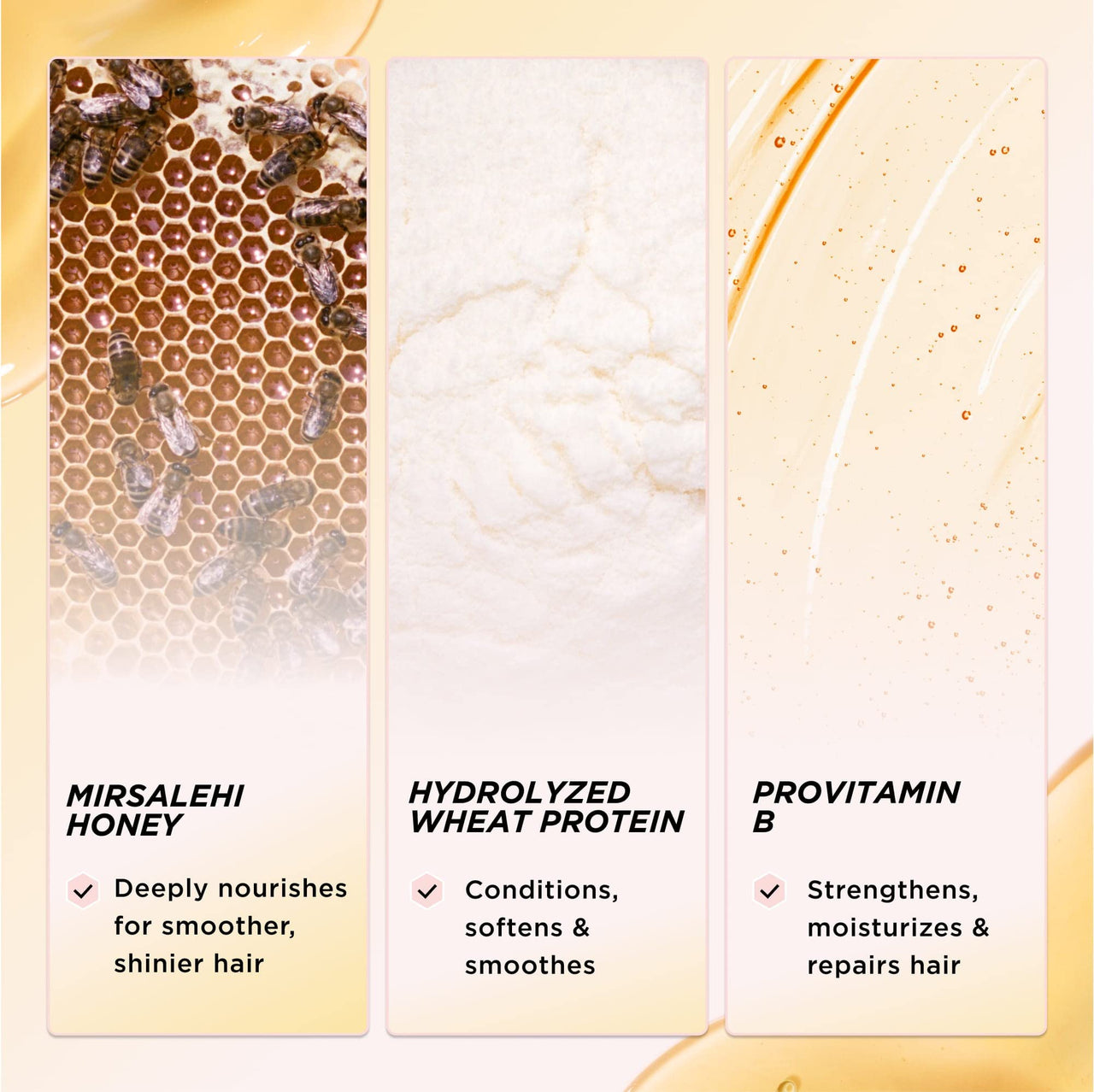 Gisou Honey Infused Hair Mask to Hydrate and Repair for Softer, Stronger, More Manageable Hair (7.8 Fl. Oz)