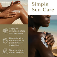 Thumbnail for Black Girl Sunscreen SPF 30 for the Face & Body - Moisturizing Sun Protection, SPF 30, Sun Lotion for Women, Ultra Sheer, Travel Size, No White Cast for Melanin Rich Skin - 2 fl oz