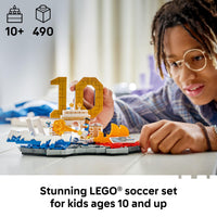 Thumbnail for LEGO Editions Kylian Mbappé – Soccer Highlights - Building Set for Boys & Girls, Ages 10+ - Collectible Soccer Gift with Plaque - Kids Bedroom or Shelf Decor - 43013