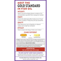 Thumbnail for New Chapter Wholemega Fish Oil Supplement - 2000mg per Serving, Clinically Proven Wild Alaskan Salmon Oil with Omega-3 + Vitamin D3 + Astaxanthin, 180 Softgels