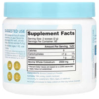 Thumbnail for WONDERCOW Colostrum Supplement Powder for Gut Health, Immune Support, Muscle Recovery & Wellness | Natural IgG Pure Whole Bovine Colostrum Superfood, Unflavored, 60 Servings
