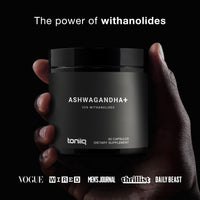 Thumbnail for Ashwagandha - Ultra High Potency 40:1 Extract with 25% Withanolides - Wild Harvested in India - Highly Concentrated & Third-Party Lab Tested - 60 Capsules