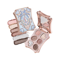 Thumbnail for Flower Knows Bunny Garden 6-Color Makeup Palette,Soft Pink Face Makeup with 4 Matte + 2 Shimmer Shades,Blendable & Smooth,Cute Make Up Gift,0.23 oz(01 White Bunny)