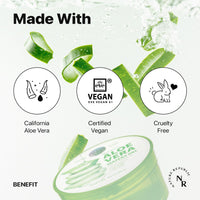 Thumbnail for Nature Republic Mild & Moisture Aloe Vera Watery Gel (2 PCS) | Hydrating & Moisturizing, Fast-Absorbing Non-Sticky, Aftersun & Aftershave Soothing Gel for Face & Hair, Korean Skincare, All Skin Types