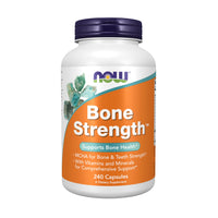 Thumbnail for NOW Foods Supplements, Bone Strength™ with Microcrystalline Hydroxyapatite (MCHA), Magnesium and Vitamins C,D and K, 240 Capsules