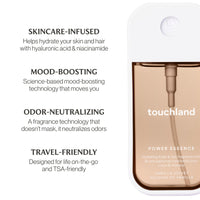 Thumbnail for Touchland Hydrating Body & Hair Fragrance Mist, Vanilla Velvet, 2 FL. OZ. Travel Size Body Spray