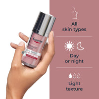 Thumbnail for Eucerin Radiant Tone Dual Serum Dark Spot Corrector, Dark Spot Serum with Thiamidol and Hyaluronic Acid, Helps Visibly Reduce the Look of Persistent Dark Spots, 1 Fl Oz Bottle