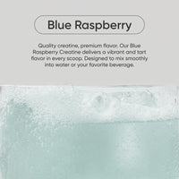 Thumbnail for Sports Research® Creatine Monohydrate - Gain Lean Muscle, Improve Performance and Strength and Support Workout Recovery* - 5 g Micronized Creatine, Blue Raspberry Flavor - 25 Servings