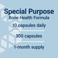 Thumbnail for Life Extension Dr. Strum's Intensive Bone Formula, Cissus quadrangularis, Calcium, Vitamin D3, K2, Magnesium, zinc, Potassium, Boron, Bone Health Support Formula, Gluten Free, Non-GMO, 300 Capsules