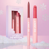 Thumbnail for ColourPop Under the Mistletoe So Juicy Plumping Gloss Balm & Plumping Liner Kit (2 Count)