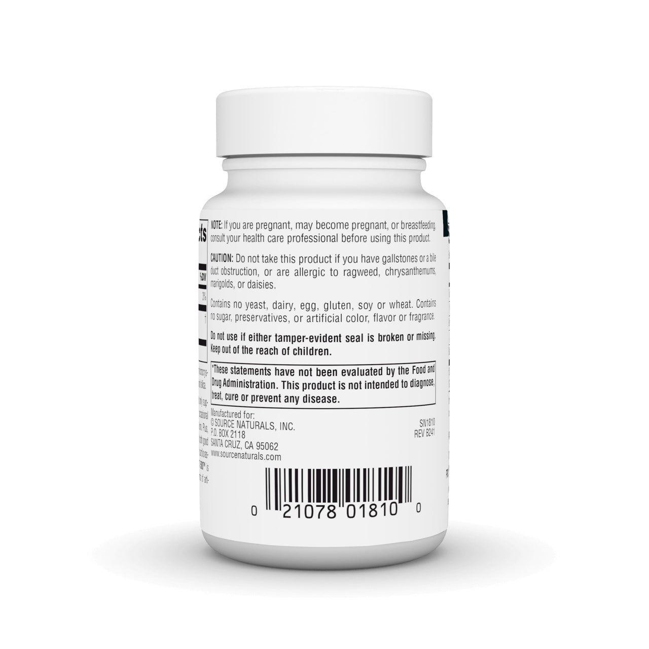 Source Naturals Artichoke Extract 500 Tablet, 45 Count