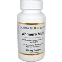 Thumbnail for California Gold Nutrition, Women's Multi, 120 Veggie Caps