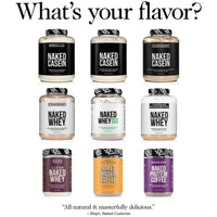 Thumbnail for NAKED Casein - Vanilla Micellar Casein Protein - 5 Pound Bulk, NSF Certified, GMO-Free, Gluten-Free, Soy-Free, Preservative-Free - Stimulate Muscle Growth - Enhance Recovery - 61 Servings