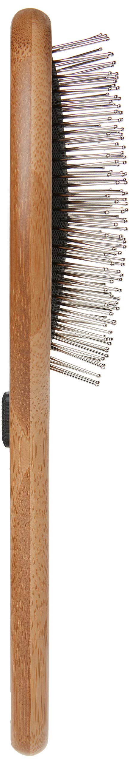 Bamboo Groom Oval Pin Brush w/Pins Large