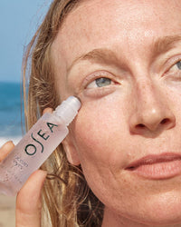 Thumbnail for OSEA Ocean Eyes® Age-Defying Eye Serum - For Dark Circles, Puffiness - Cooling Roller Ball Applicator - Hyaluronic Acid, Peptides - Clean Skincare - Vegan & Cruelty-Free Anti-Aging Under Eye Treatment