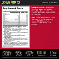 Thumbnail for BSN N.O.-XPLODE Cool Rush Pre Workout Powder, Preworkout Energy Supplement for Men and Women with Creatine and Beta-Alanine, Cherry Lime Ice, 30 Servings, 1.2 Pound (Packaging May Vary)