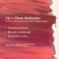 Thumbnail for Tower 28 BeachPlease Cream Blush + Tinted Lip Balm - Multi-Use Lip Tint + Dewy Blush for Cheeks With Aloe Vera + Green Tea - Vegan, Non-Comedogenic Makeup for Sensitive Skin - Magic Hour (0.16 oz)
