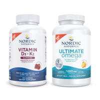 Thumbnail for Nordic Naturals Starter Pack - Vitamin D3+K2 Gummies, Ultimate Omega