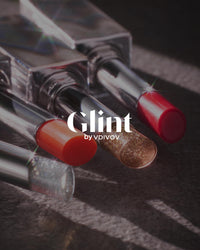 Thumbnail for Glint Glow Lip Balm (Cherry So Much, 0.1oz) - Moisturizing Stain Lipstick with Shine for Natural Lips, Tinted Treatment. Luxurious Korean Skin Care Makeup. Chapped, Dry, Cracked
