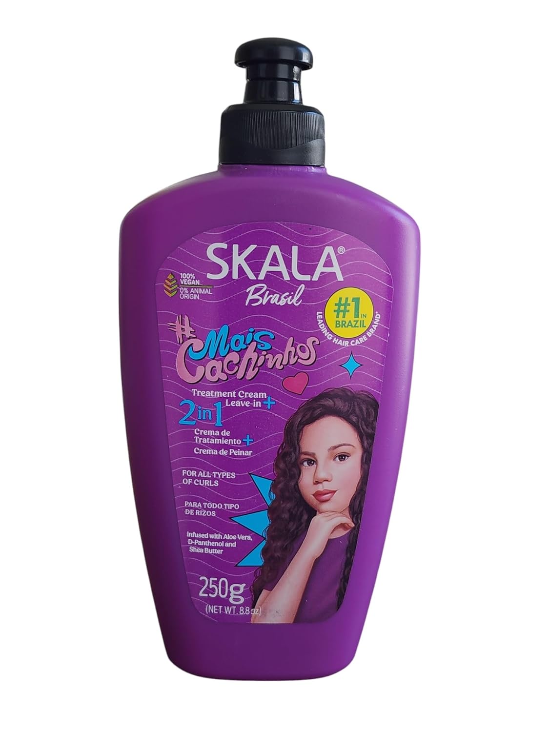 SKALA Creme Para Pentear Expert Mais Cachinhos 2 in 1 - 250Gm