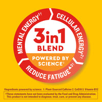 Thumbnail for Nature Made Wellblends EnergyMAX Gummies, Fast Acting Caffeine, CoQ10 & Vitamin B12 1000mcg, Energy Support Gummy Vitamins, Nature Made Gummies, 40 Count