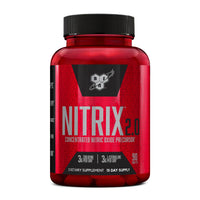 Thumbnail for BSN NITRIX 2.0, Workout Supplement, Nitric Oxide Precursors, 3g Creatine, 3g L Citrulline, L-Citrulline, Supports Workout Performance, Pumps, Muscle Recovery and Endurance, 90 Tablets, 30 Servings