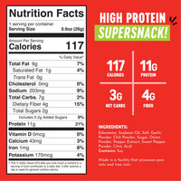 Thumbnail for The Only Bean Crunchy Roasted Edamame Snacks Pack (Sriracha), Protein Keto Food, Gluten Free, Asian Japanese Snacks, Hot Spicy Snack, 0.9oz 10 Pack