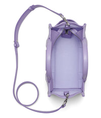 Thumbnail for Marc Jacobs The Leather Mini Tote Bag Lavender One Size