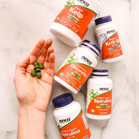 Thumbnail for NOW Foods Supplements, Organic Chlorella 500 mg with naturally occurring Chlorophyll, Beta-Carotene, mixed Carotenoids, Vitamin C, Iron and Protein, 200 Tablets