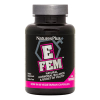 Thumbnail for Nature's Plus E Fem - 60 Capsules