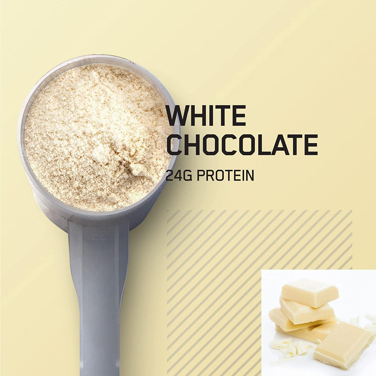 Optimum Nutrition Gold Standard 100% Whey White Chocolate -- 5 lbs
