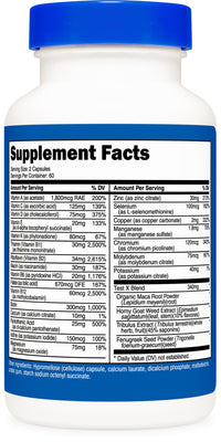 Thumbnail for Nutricost Multivitamin for Men 120 Capsules - Vitamins and Minerals for The Healthy Man
