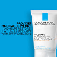 Thumbnail for La Roche Posay Toleriane Double Repair UV SPF Moisturizer for Face, Daily Facial Moisturizer with Sunscreen SPF 30, Niacinamide and Glycerin, Oil Free, Moisturizing Sun Protection