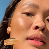 Thumbnail for Tower 28 Beauty Bronzino Illuminating Cream Bronzer for Sensitive Skin – Moisturizing, Silicone-Free, Vegan and Cruelty-Free – Color GOLD COAST, Medium Neutral Bronze