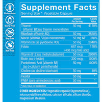 Thumbnail for The Vitamin Shoppe B-Complex 50 – Supports Energy Production, Nervous System Function & Nutrient Metabolism – Excellent Source of B1, B2, B6, B12, Niacin, Folic Acid & Biotin (300 Veggie Caps)