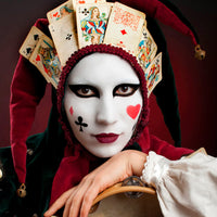 Thumbnail for MEICOLY Clown Makeup Kit,White Black Red Face Body Paint for Halloween Devil Joker Zombie Vampire Skeleton SFX Makeup,Pro Oil Based Body Paint with 6 Painting Brushes,4 Sponges,130g/4.59 oz