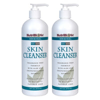 Thumbnail for NutriBiotic Original Non-Soap Skin Cleanser, 16 Oz Twin Pack | Fragrance Free with GSE | pH Balanced, Hypoallergenic & Biodegradable | Free of Parabens, Fragrance, Phosphates, SLS, Dyes, & Colorings