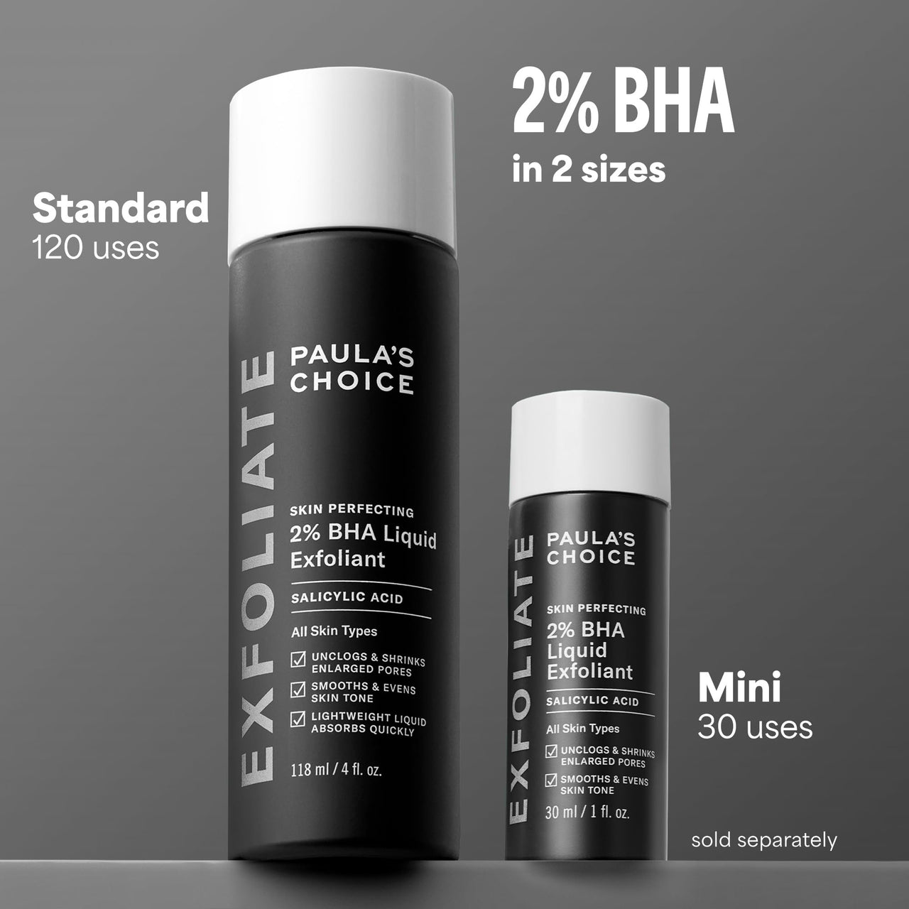 Paulas Choice--SKIN PERFECTING 2% BHA Liquid Salicylic Acid Exfoliant--Facial Exfoliant for Blackheads, Enlarged Pores, Wrinkles & Fine Lines, 4 oz Bottle