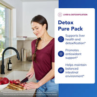 Thumbnail for Pure Encapsulations Detox Pure Pack | Daily Packet With Metafolin L-5|MTHF | 30 Packets