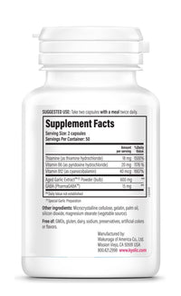 Thumbnail for Kyolic Aged Garlic Extract Formula 101, Stress and Fatigue Relief*, 100 Capsules.